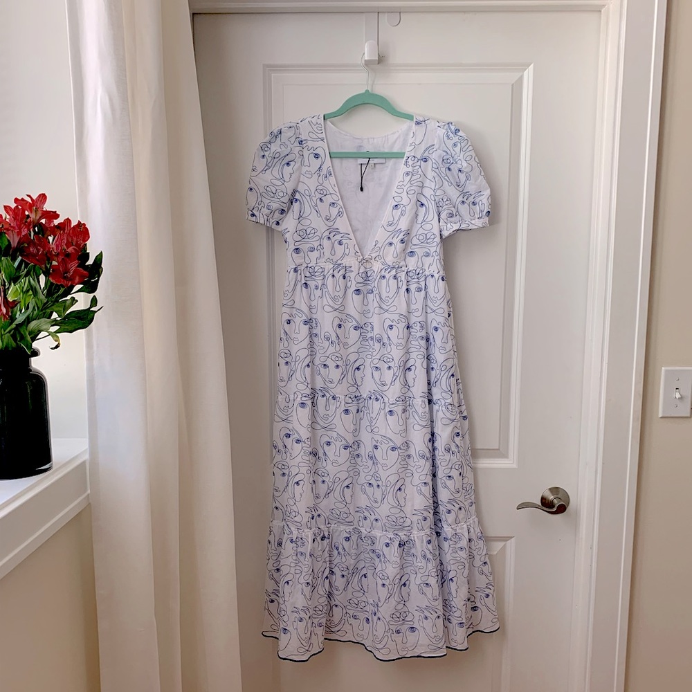 La Ligne Olivia dress in Cocteau print